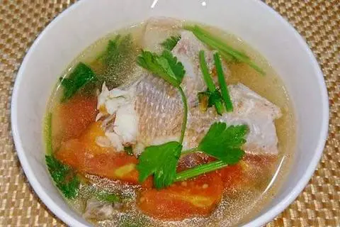 Hình ảnh canh chua ca dieu hồng không cơm 