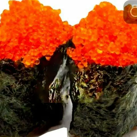 Hình ảnh Sushi Trứng Cá Chuồn
