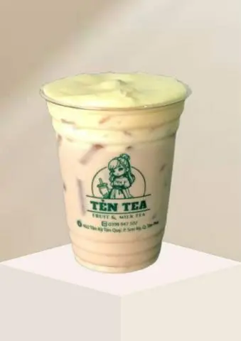 Hình ảnh Trà sữa kem trứng