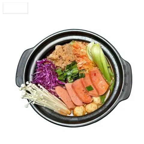 Hình ảnh Mì Cay Bò, xúc xích, cá viên + Tặng ly pepsi 360ml