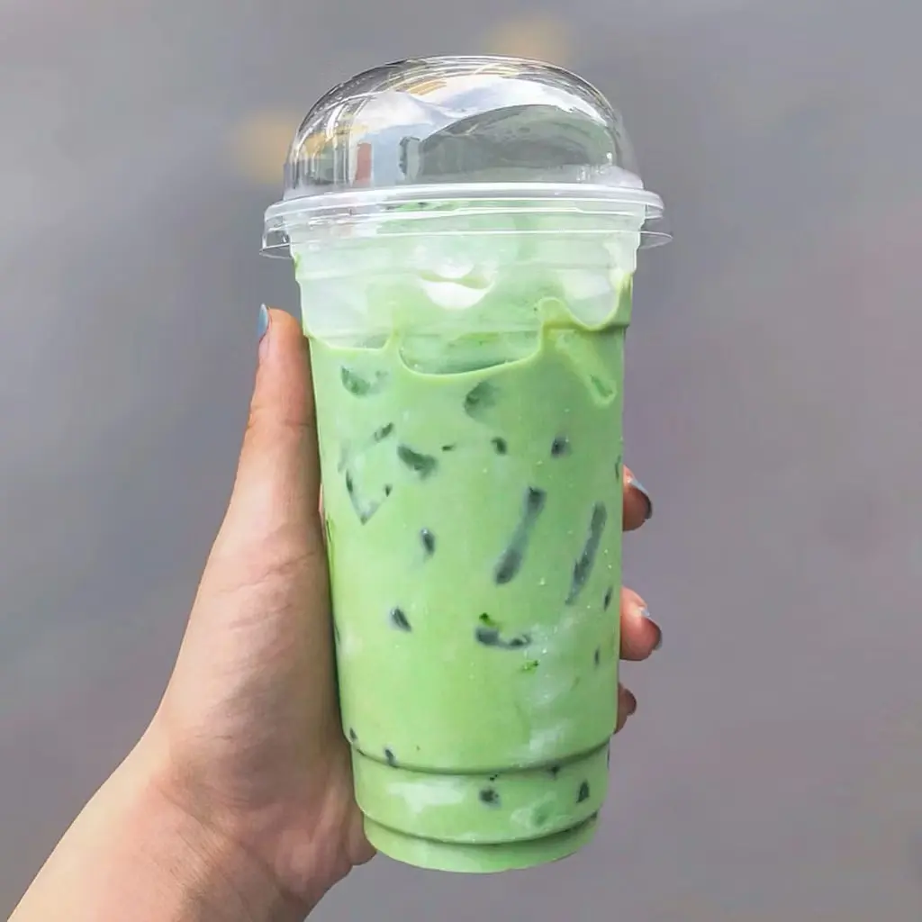 Hình ảnh Trà sữa thái xanh