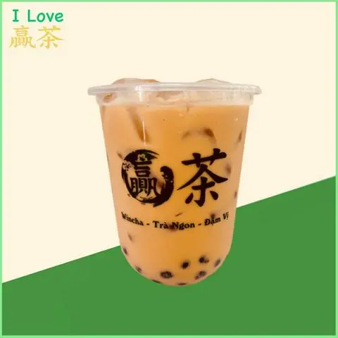 Hình ảnh Trà sữa thái đỏ trân châu L