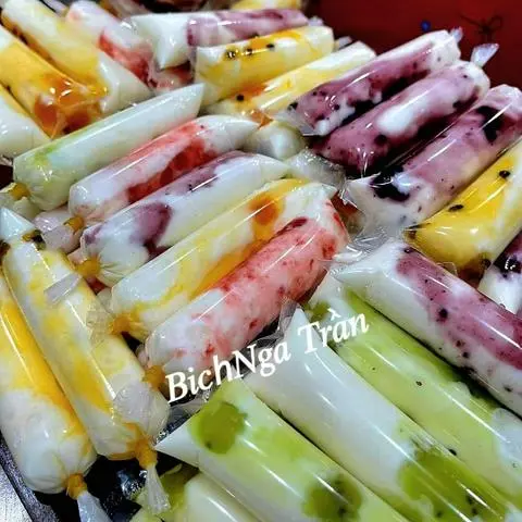 Hình ảnh 3 sữa chua túi siêu dẻo siêu ngon nhiều mứt (có túi giữ nhiệt)