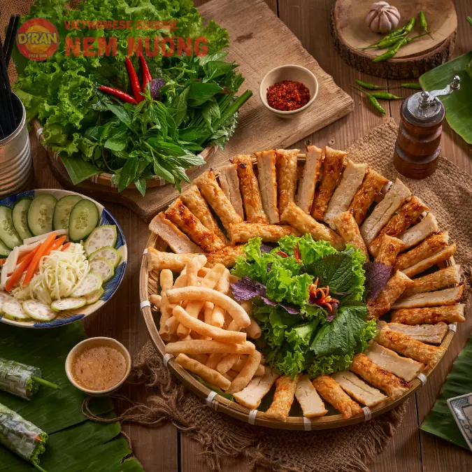 Hình ảnh Phần 6 Người - Nem Nướng D'ran - Healthy & Fresh