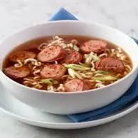 Hình ảnh Mì tôm xúc xích cá viên