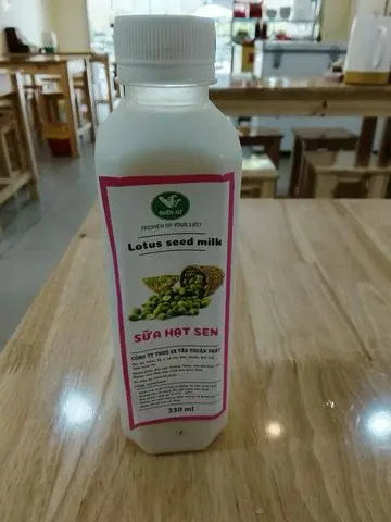 Hình ảnh sữa hạt sen