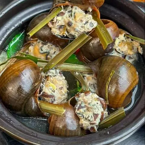 Hình ảnh Ốc Bươu Nhồi Thịt