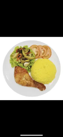Hình ảnh Cơm chiên đùi gà nhỏ