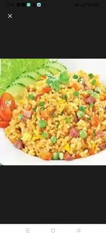 Hình ảnh cơm chiên Dương Châu tặng kèm nước uống 