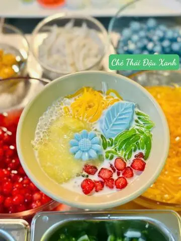 Hình ảnh Chè Thái khoai dẻo đậu xanh