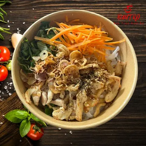 Hình ảnh Bún Trộn Thịt Gà