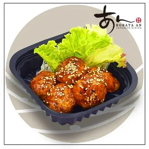 Hình ảnh Teriyaki Chicken Tsukune Meatballs (5pcs)/Gà viên sốt teri (5 viên)
