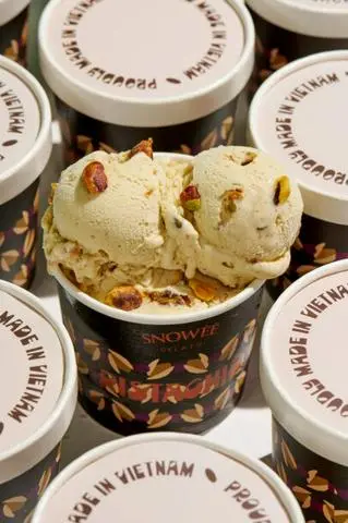 Hình ảnh Gelato Whole Nut Pistachio Frenzy