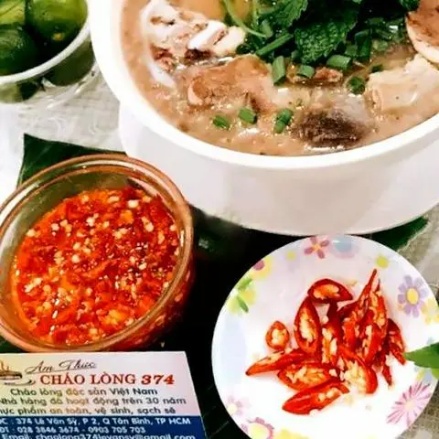 Hình ảnh Cháo lòng thập cẩm - không dồi tiết