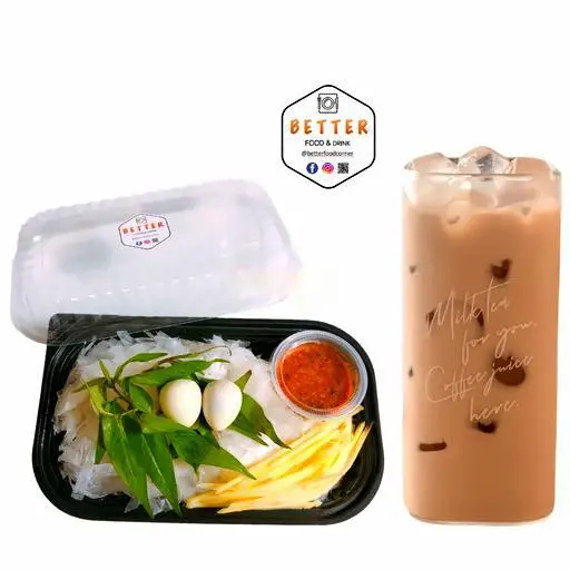 Hình ảnh Chấm + Trà Sữa