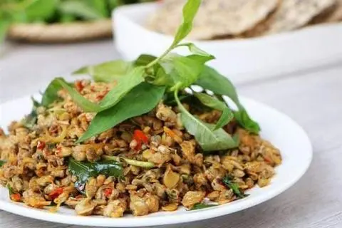 Hình ảnh Combo Cơm Hến Sào Xả Ớt + Canh Rong Biển