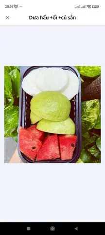 Hình ảnh Ổi - dưa hấu - củ sắn