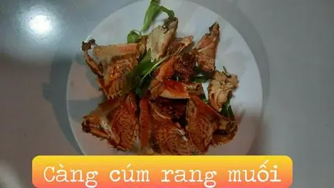 Hình ảnh Càng Cúm Rang Muối 