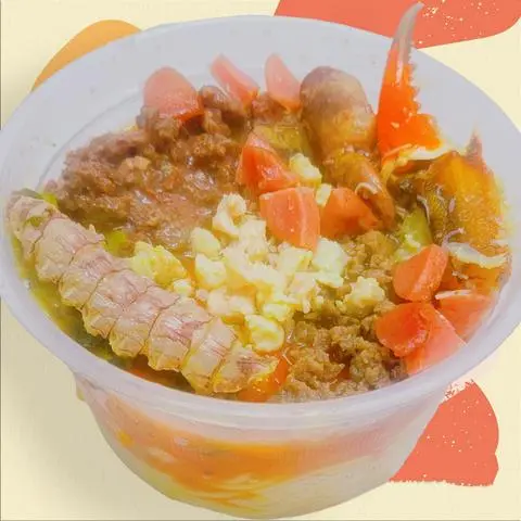 Hình ảnh Mì Ý Spaghetti (Trộn) Sốt, Thập Cẩm, Xúc Xích