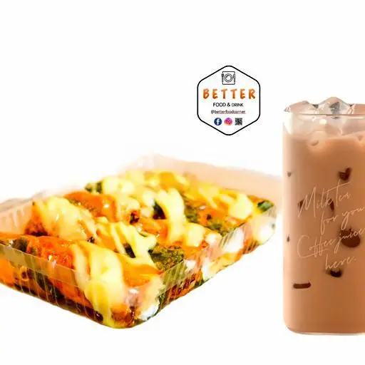 Hình ảnh Cuốn + Trà Sữa