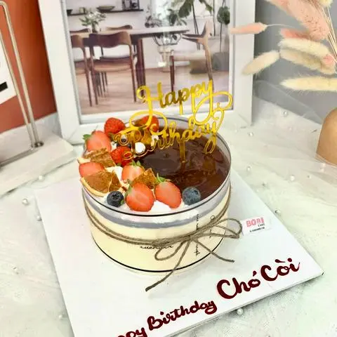 Hình ảnh Bánh Kem Mousse sz14cm 3 lớp nhân  (mẫu ngẫu nhiên)