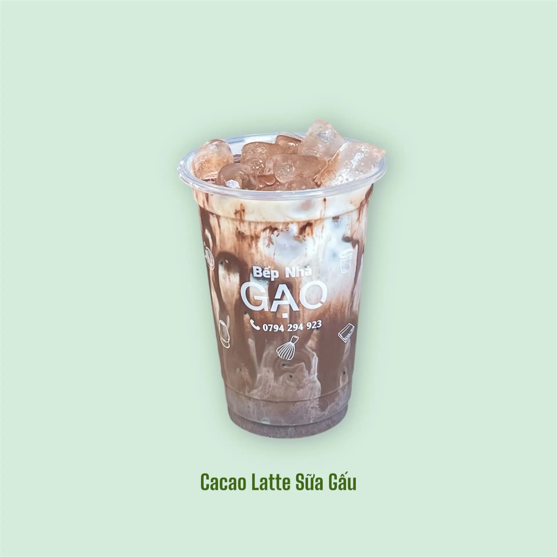 Hình ảnh Cacao Latte Gấu
