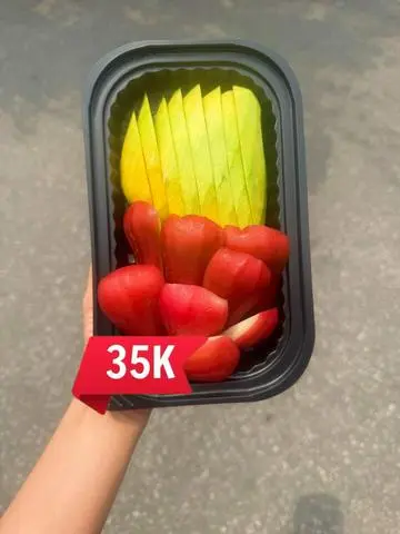 Hình ảnh xoài mận hộp nhỏ
