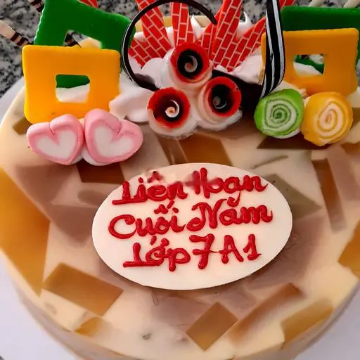 Hình ảnh Bánh kem rau câu 20cm
