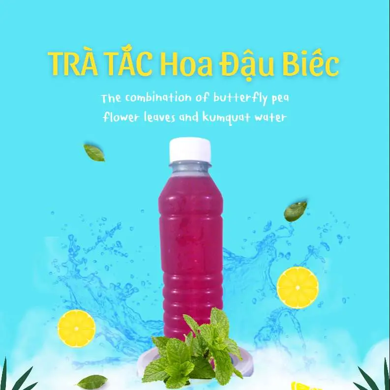 Hình ảnh TRÀ TẮC HOA ĐẬU BIẾC 