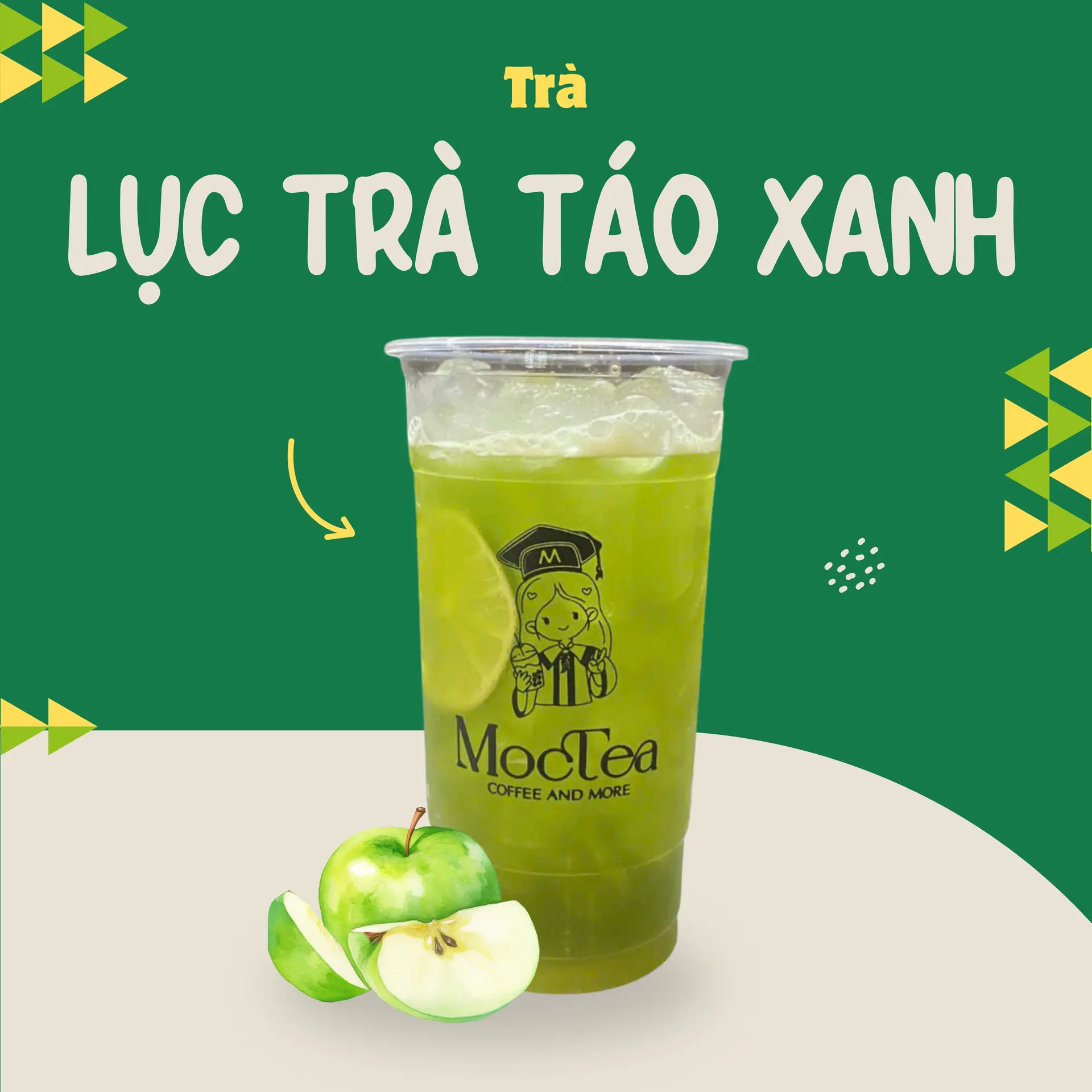 Hình ảnh Lục trà táo xanh