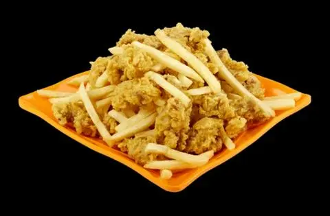 Hình ảnh Combo gà + khoai tây
