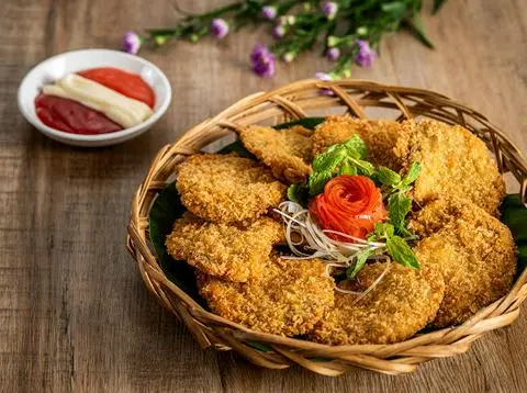 Hình ảnh Nấm Bào Ngư Chiên Xù