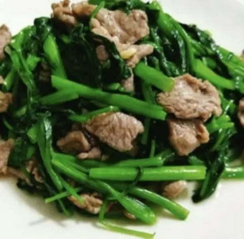 Hình ảnh Bò xào rau muống