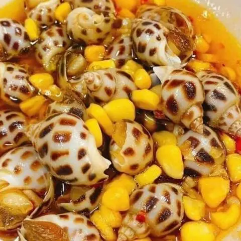 Hình ảnh ỐC HƯơNG TRUNG XÀO BƠ BẮP