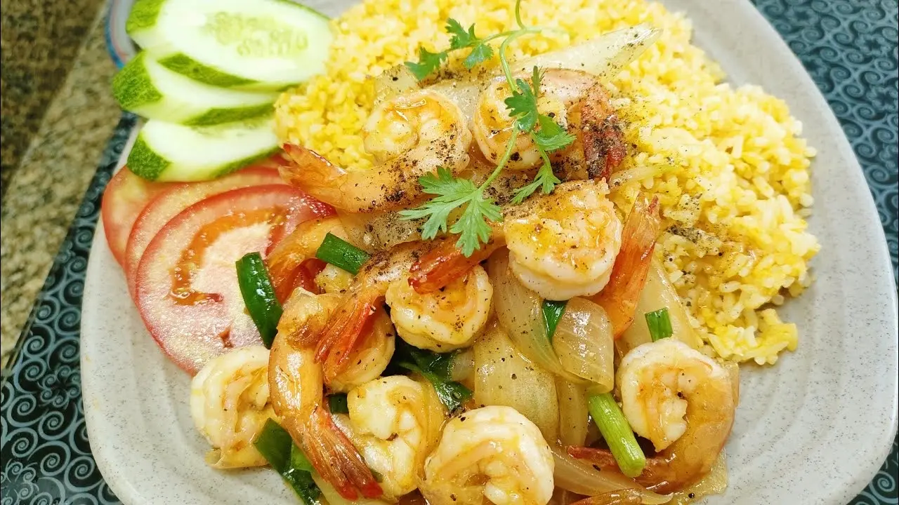 Hình ảnh Cơm chiên tôm
