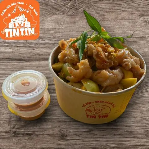 Hình ảnh Chân gà rút xương lắc cóc xoài phần siêu to khổng lồ