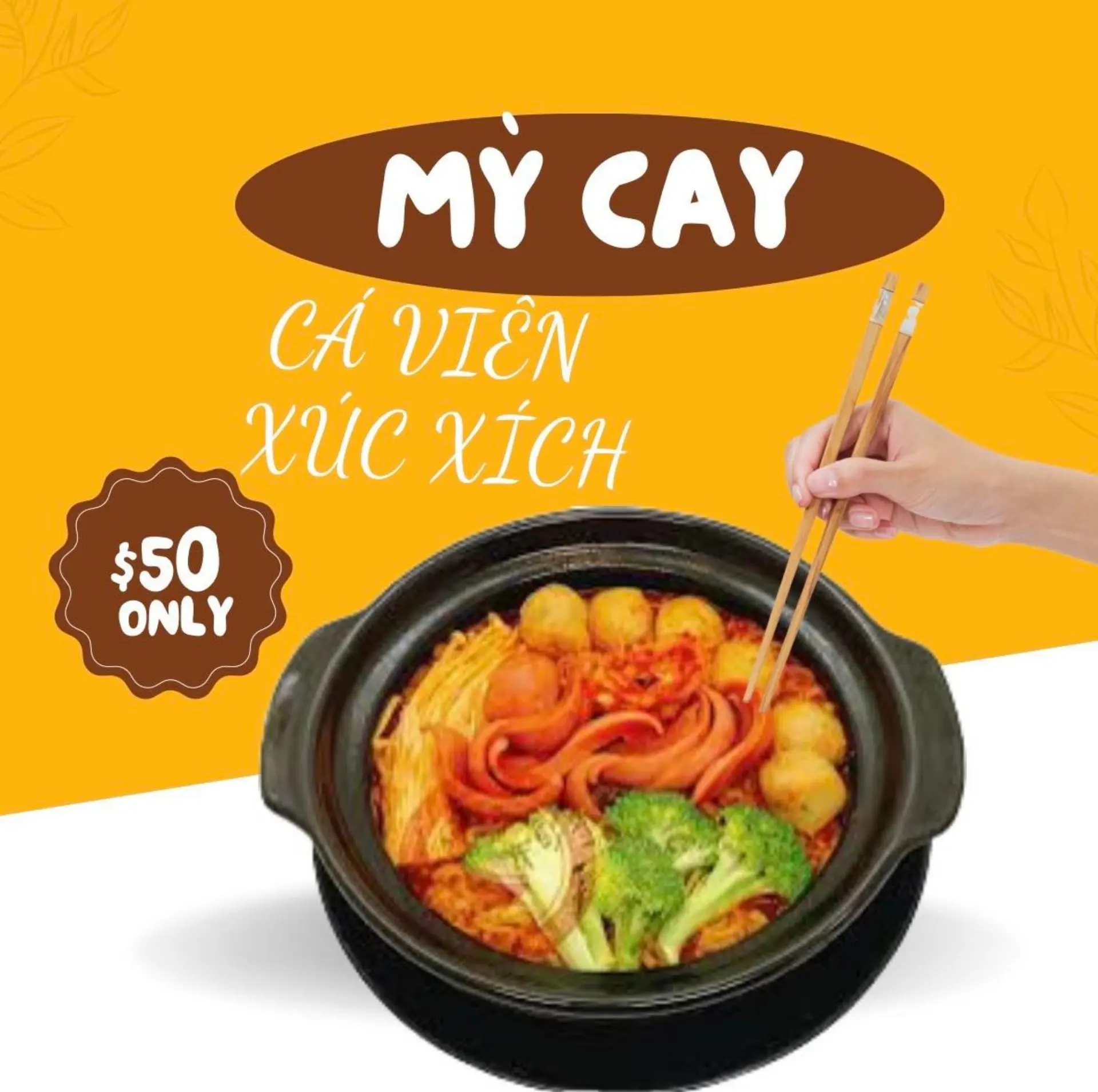 Hình ảnh Mỳ cay cá viên & xúc xích