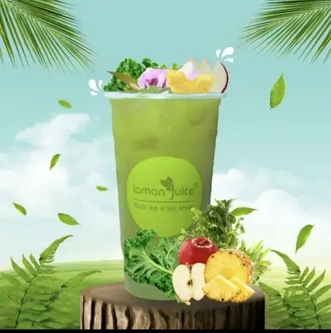 Hình ảnh Detox- Cần Tây, Kale, táo, thơm, mật ong - D07