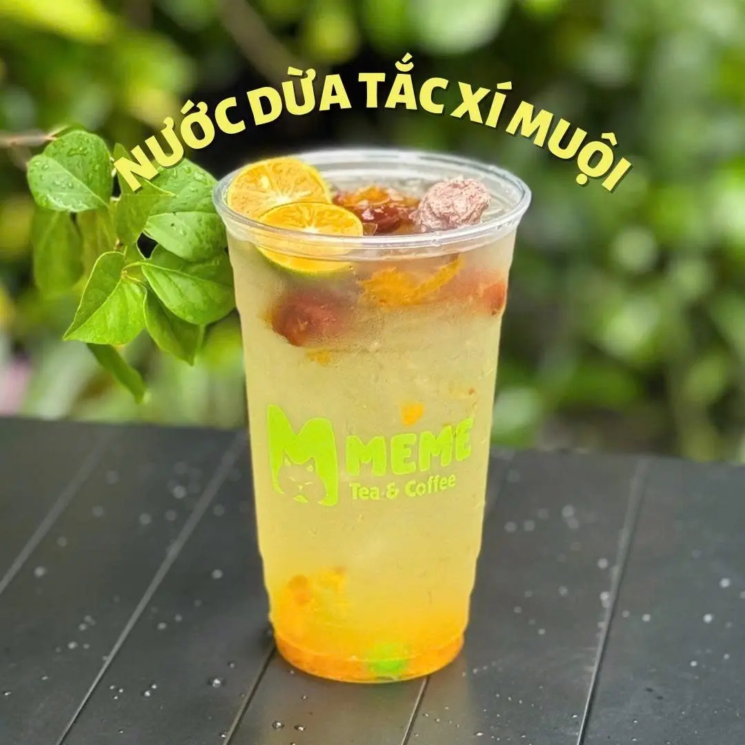 Hình ảnh Nước dừa tắc xí muội