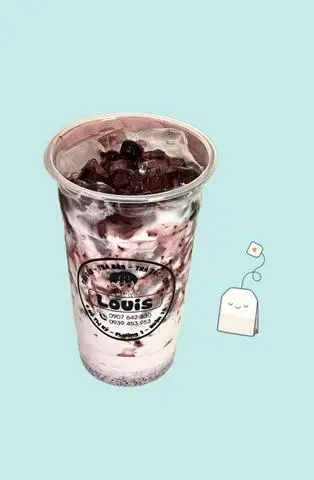 Hình ảnh Latte Việt Quất-Ly 700