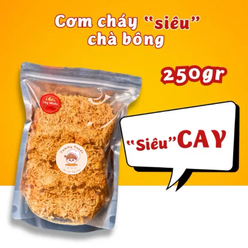 Hình ảnh Cơm cháy siêu chà bông - siêu cay