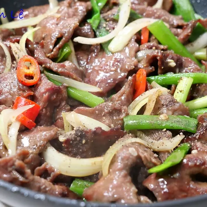 Hình ảnh cơm bò xào 