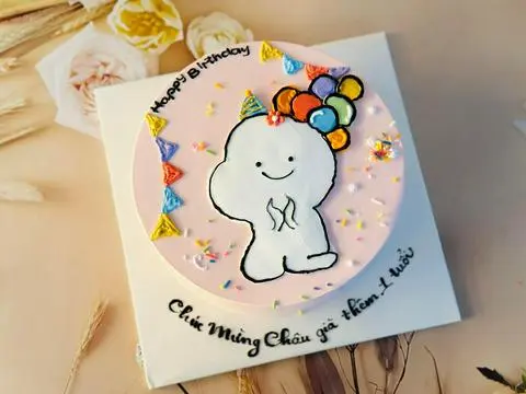 Hình ảnh Bánh Kem Sữa Tươi Size 16