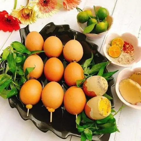 Hình ảnh Trứng Gà Nướng (5 Trứng)
