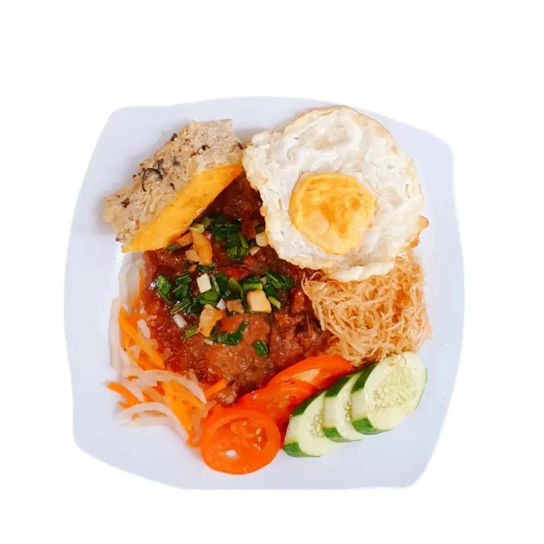Hình ảnh Cơm Sườn Bì Chả Trứng