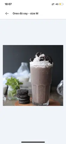 Hình ảnh Oreo đá xay M