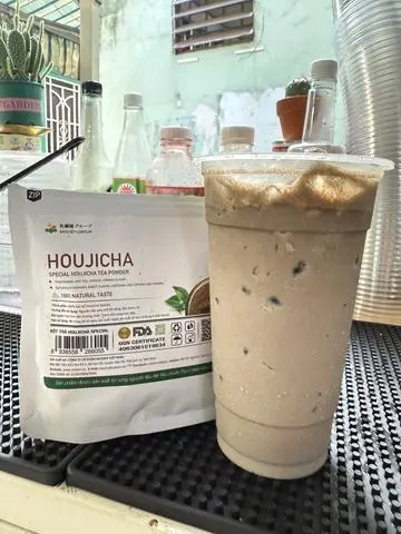 Hình ảnh Houjicha sữa Đá
