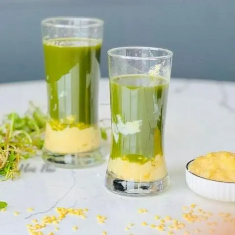 Hình ảnh rau má đậu xanh