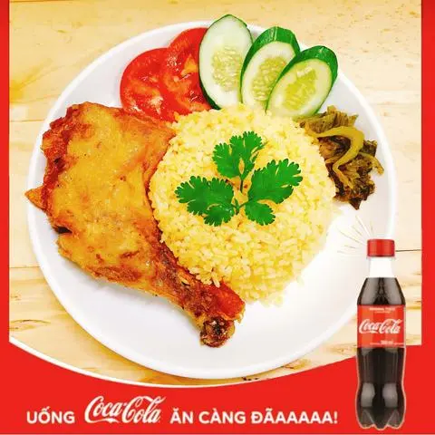Hình ảnh Combo Cơm Đùi + Coca-Cola