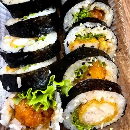 Hình ảnh Kimbap Gà Xù Cay